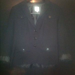Halogen blazer, black, 10P