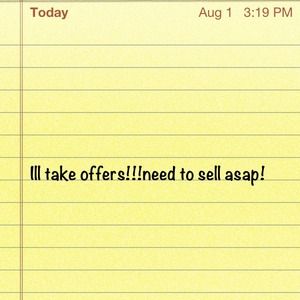 Obo please!!make an offer