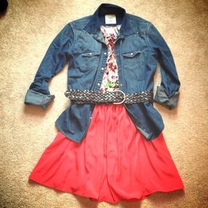 🎉Host Pick🎉Willow and Clay orange skirt