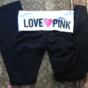 Love Pink yoga pants