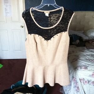 👑RESERVED peplum👑