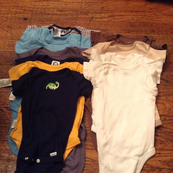 SOLD  3-9 month onesies