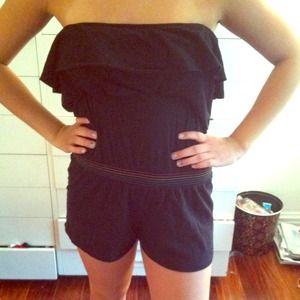 REDUCED!!!! Roxy strapless ruffle romper