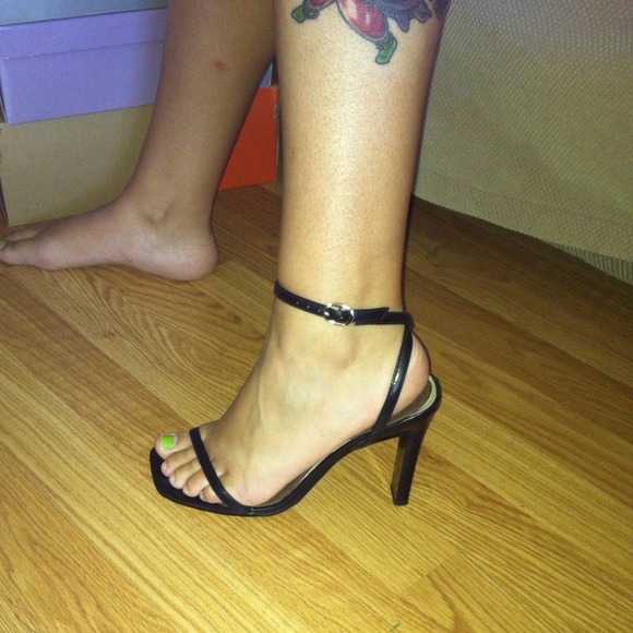 Black heels