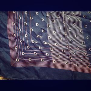Vintage CD scarf.