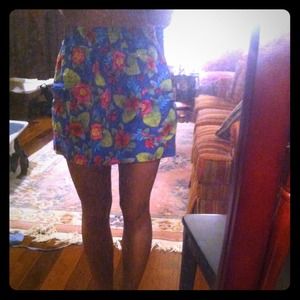 Hollister flower skirt