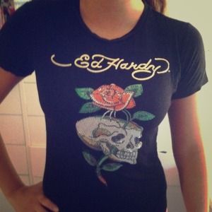 Ed Hardy skull t-shirt