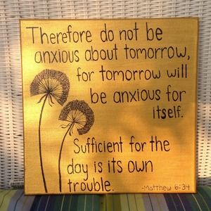 Handmade canvas painting