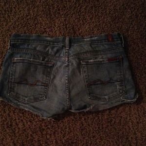 7 FOR ALL MAN KIND SHORTS! Size 27