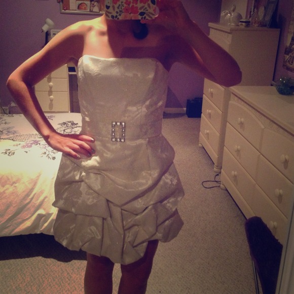 Ivory Jessica McClintock Dress