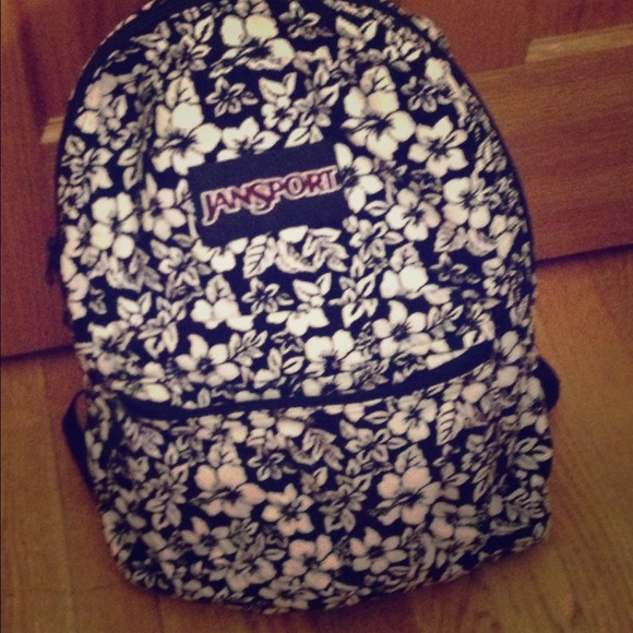 RESERVED Corduroy flower print Jansport