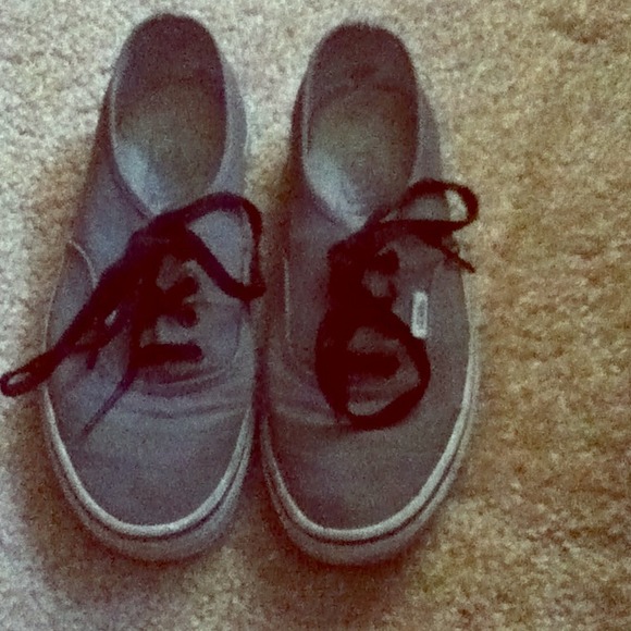 Grey vans mint condition