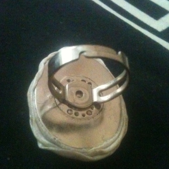 Beautiful blue core- Handmade ring - Picture 2 of 4