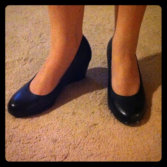 💥Traded💥Black wedges