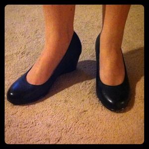 💥Traded💥Black wedges