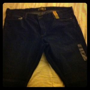 Low waist, straight leg, old navy denim