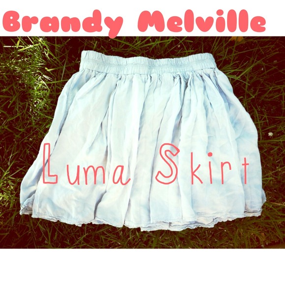 ¡SOLD! brandy melville luma skirt