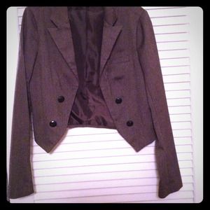 Grayish black blazer