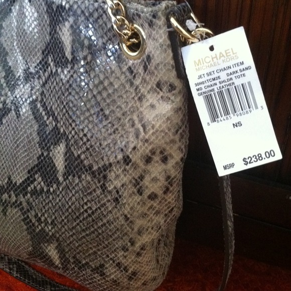 Traded💥Michael Kors Jet Set Chain Tote Leather - Picture 2 of 4