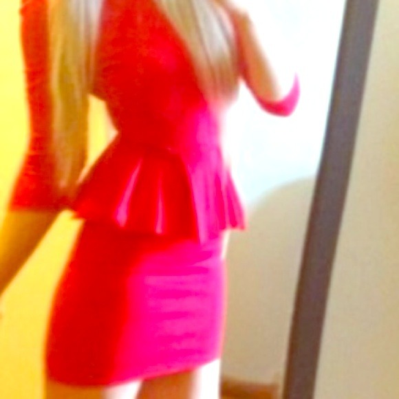 Arden b red dress