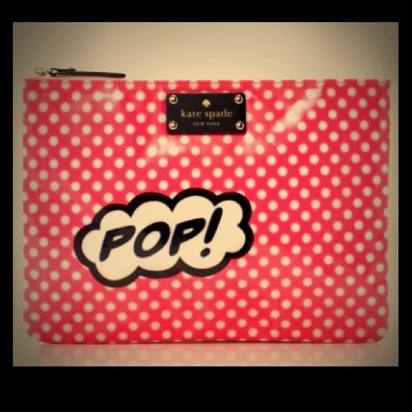 kate spade Handbags - Kate Spade Pink "POP" Clutch♠FINAL REDUCTION