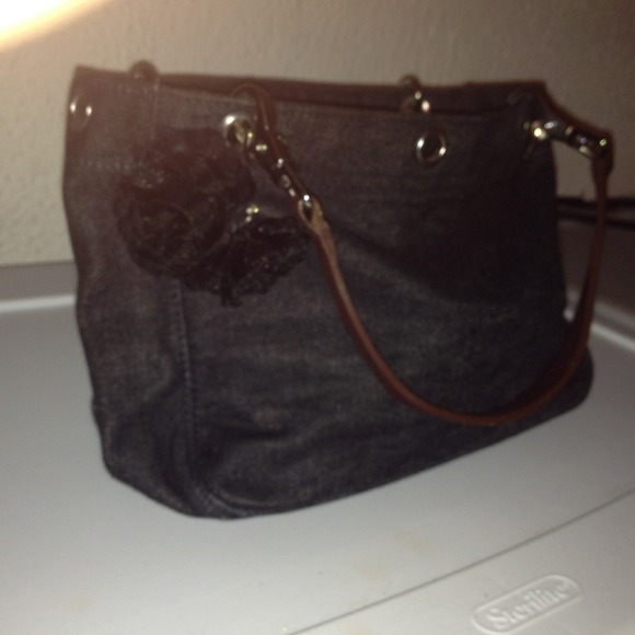 Banana republic denim handbag - Picture 2 of 3