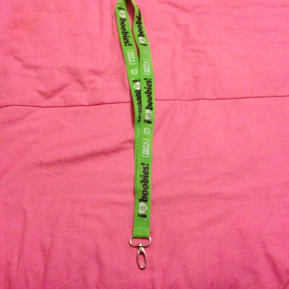 I ❤ Boobies Lanyard