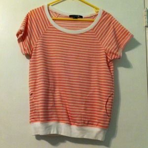 Forever 21 peach sweater/shirt 💗