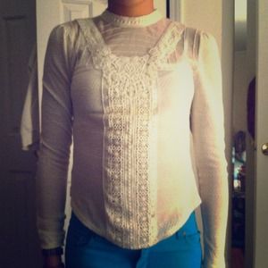 REDUCED!!!! Free people lace romance top