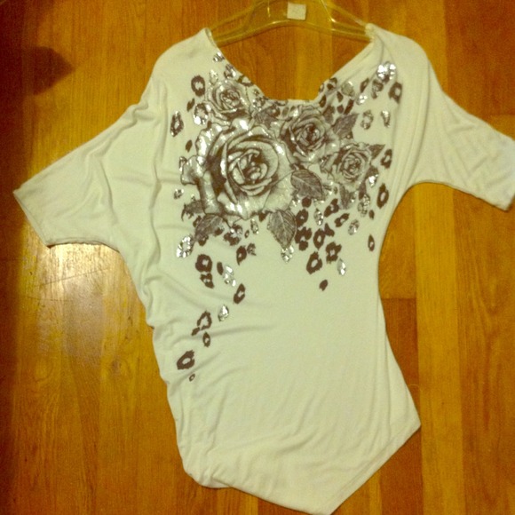 Cheetah print/rose Top/ Dress!!  🌹