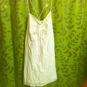 White summer dress