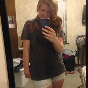 AEO polo, grey, men's!