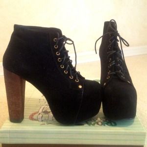 Jeffrey Campbell Black Lita's