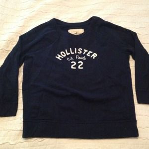 Dark Blue Hollister pullover