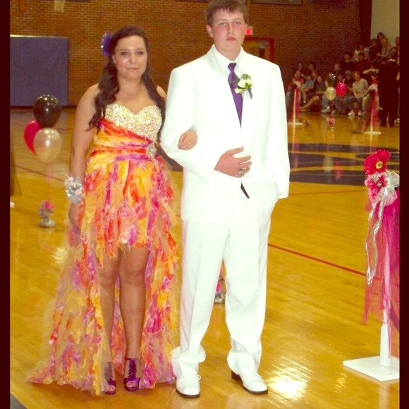 Prom dress that has only been worn once.