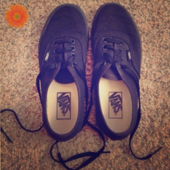Black Vans