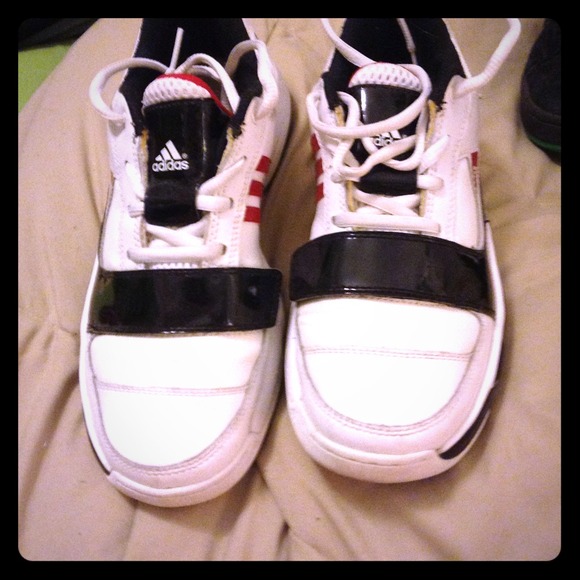 Adidas Black and Red