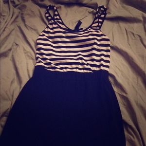 Striped dress!