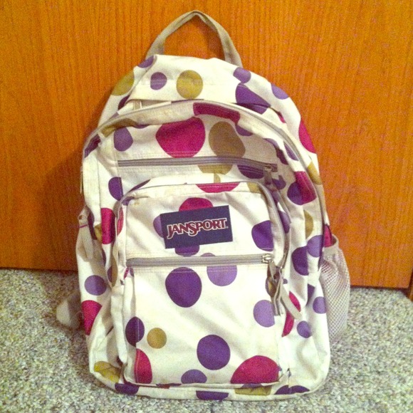 JanSport Polkadot "Big Student" Backpack