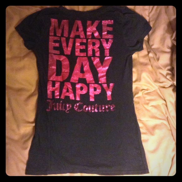 Juicy Couture Make Everyday Happy T-Shirt 💕