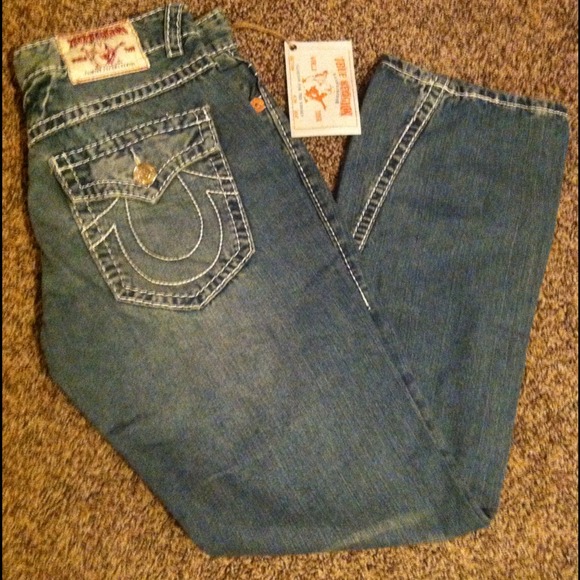 ❌SOLD ❌ Light denim jeans by True Religion.