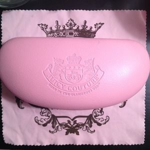 Juicy Couture sunglass case