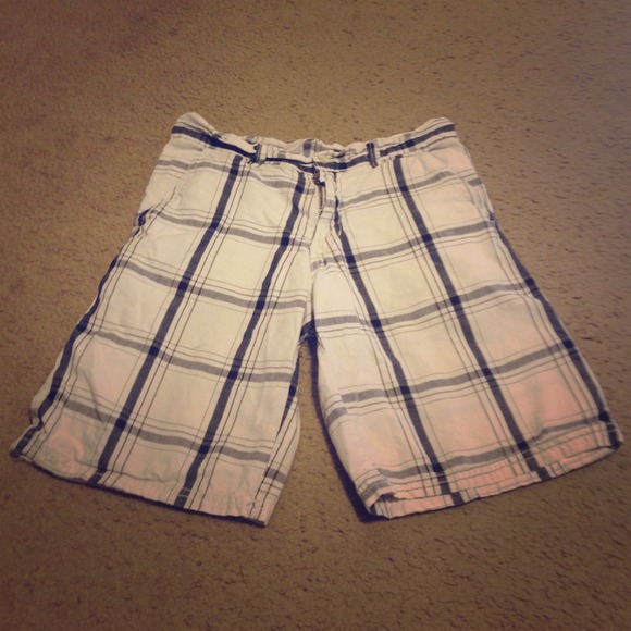 Boys Airwalk Plaid Shorts