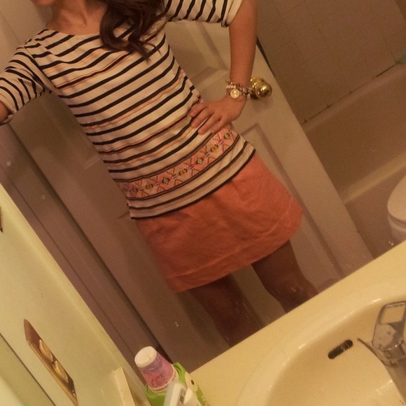 Bundled---- ---NWT J. Crew Stitchwork Stripe Top - Picture 4 of 4