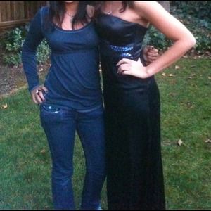 Midnight Blue Long Dress