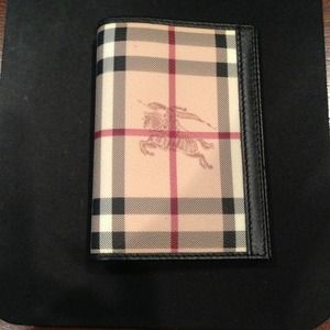 New Burberry Passport Holder