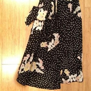 Banana Republic Polka Dot Wrap Dress