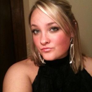 Super cute black lace halter