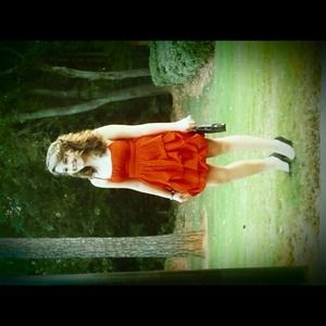 Red homecoming dress size 7/8