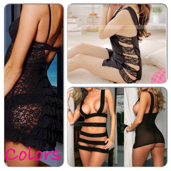 Lingerie in 6 styles! Order yours today! $30pp